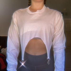 Ragged Priest Ribbed Supply Crop Top